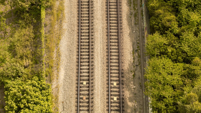 Railway in Lisbon